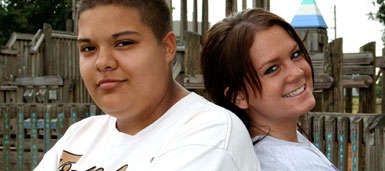 Amber Sewell and Yasmin Gonzalez