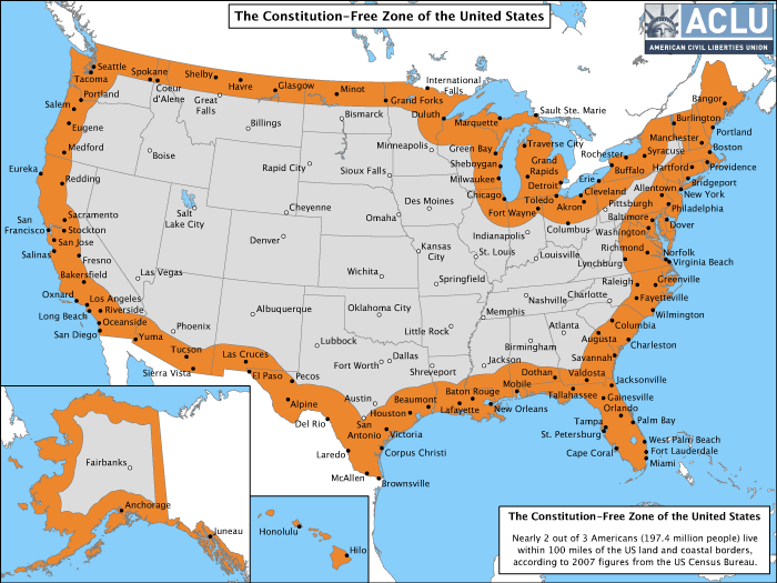 Us Map Zone