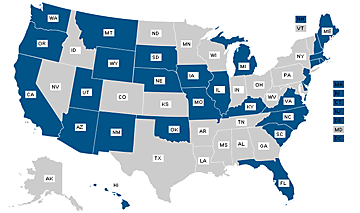 Map Of Public Records Requests