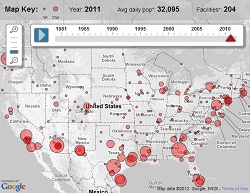  The U.S. Immigration Detention Boom from Frontline/PBS