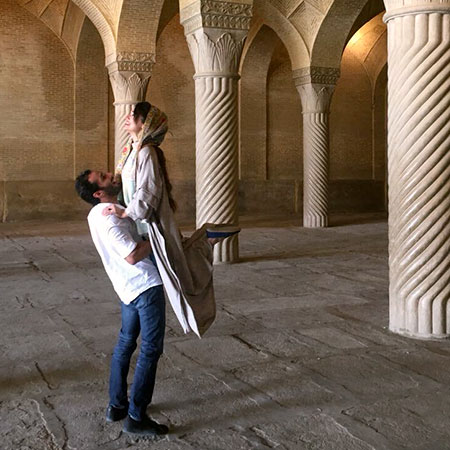 Alexander and his fiancé