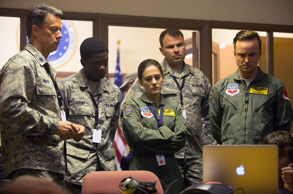 Pilots in the film Eye in the Sky