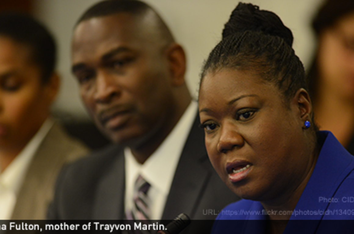 Sybrina Fulton, mother of Trayvon Martin