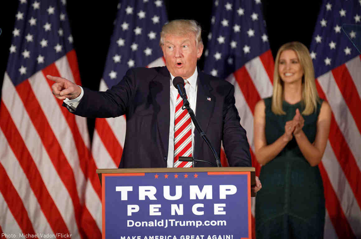 Donald and Ivanka Trump