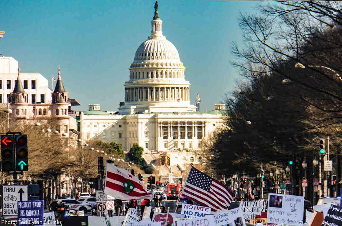 Protest at the capitol 
