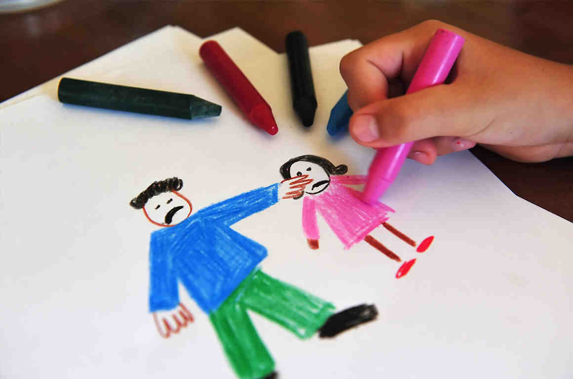 Domestic Violence Drawing