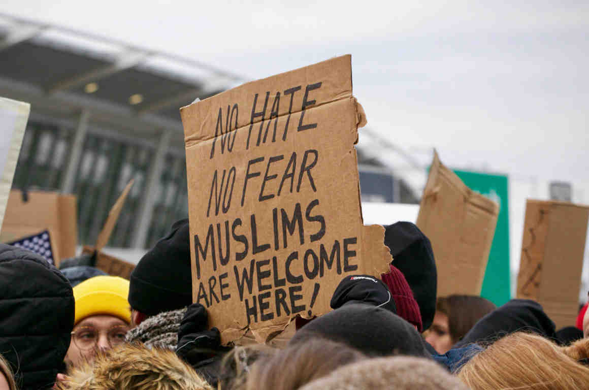 Muslim Ban Sign