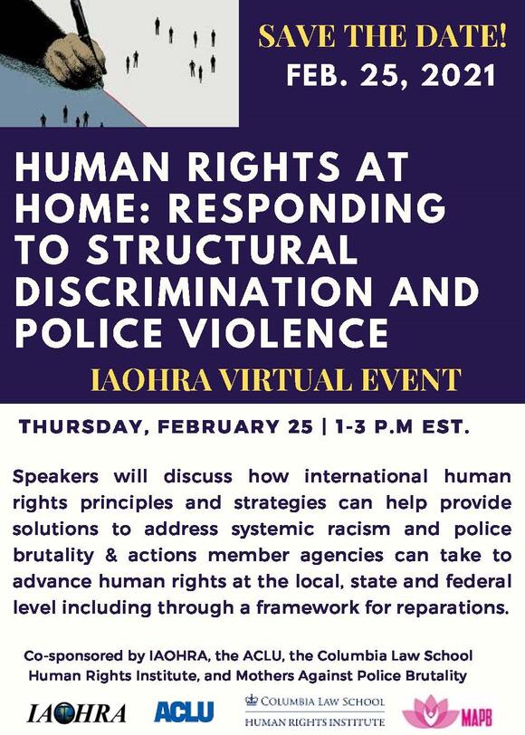 Human Rights at Home Responding to Structural Discrimination and