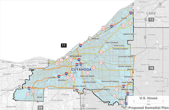 Proposed Ohio District 11 Map