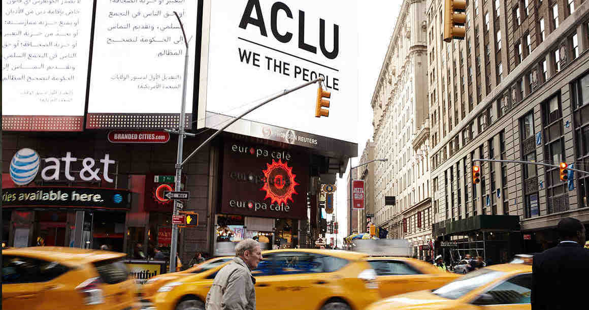 1st Amendment Campaign in Time Square