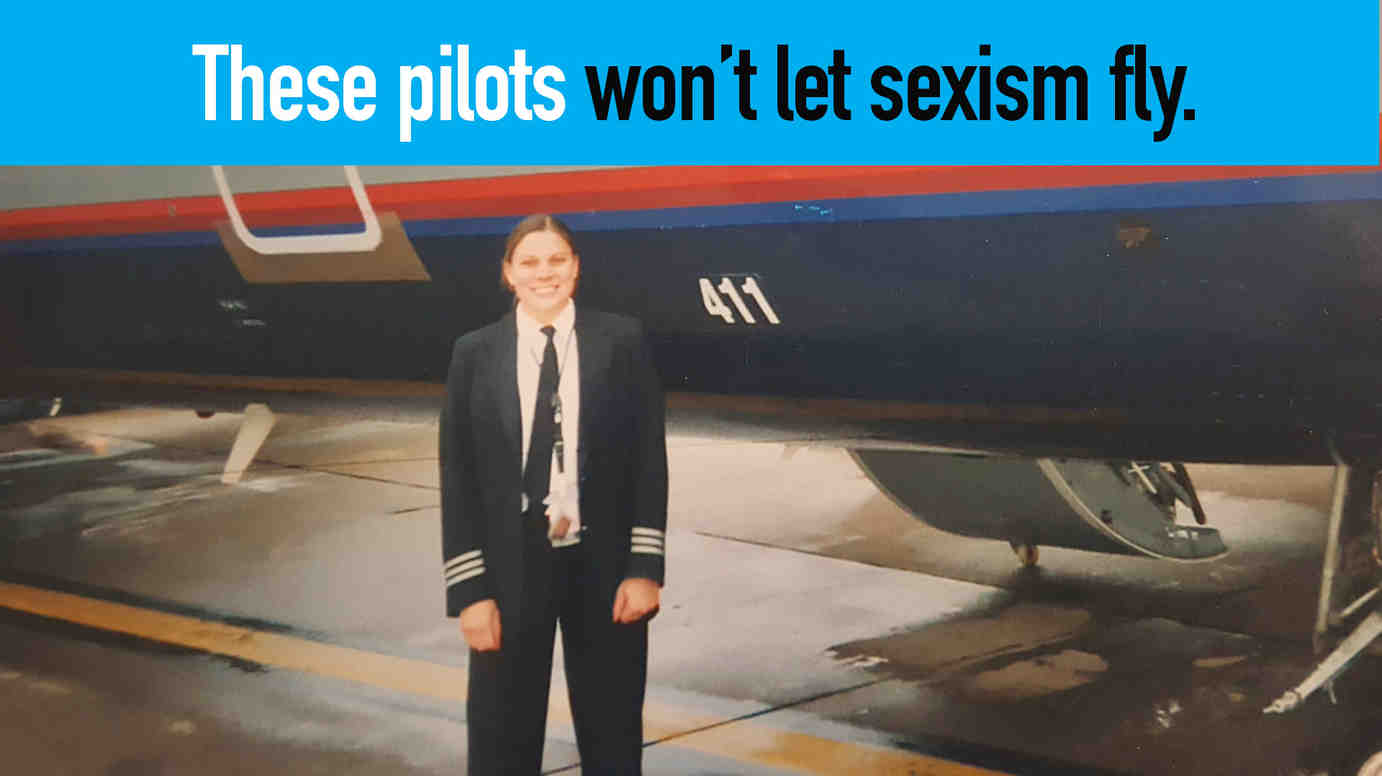 Watch: These pilots won't let sexism fly.