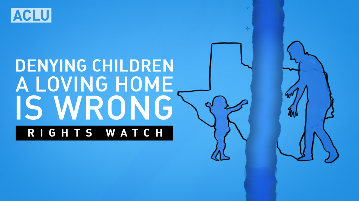 Denying Children A Loving Home Is Wrong