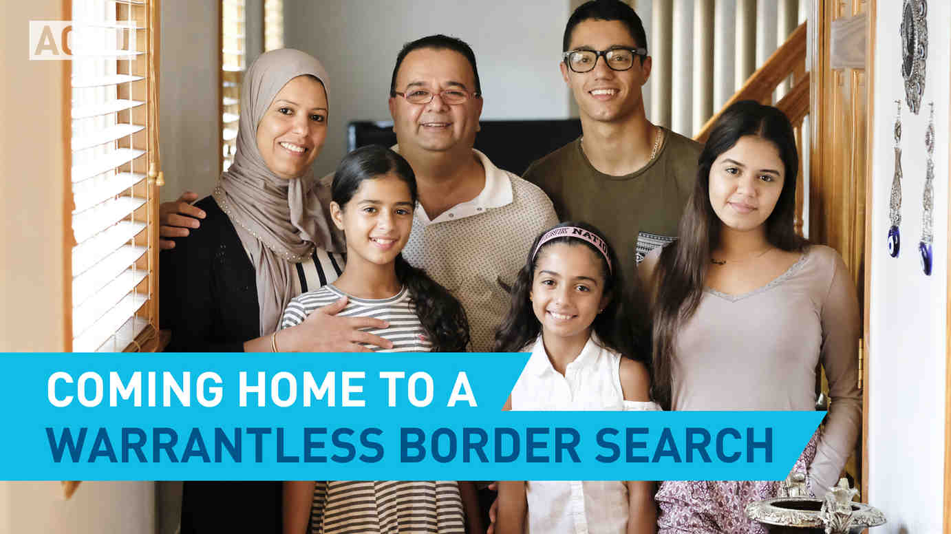 Coming Home To A Warrantless Border Search
