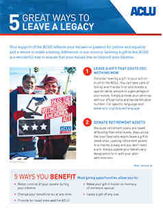 Ways to Leave a Legacy document thumbnail