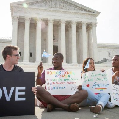 ACLU in front of the Supreme Court