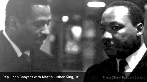John Conyers and MLK