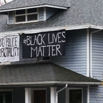 Black Lives Matter Banner