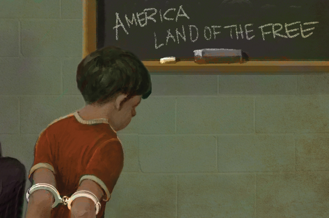 Kids in Handcuffs? ACLU