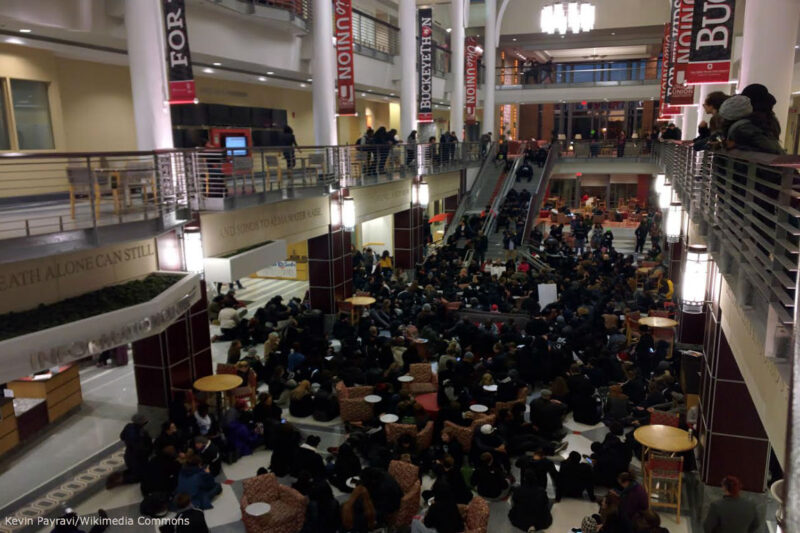 Mizzou Protest at Ohio State