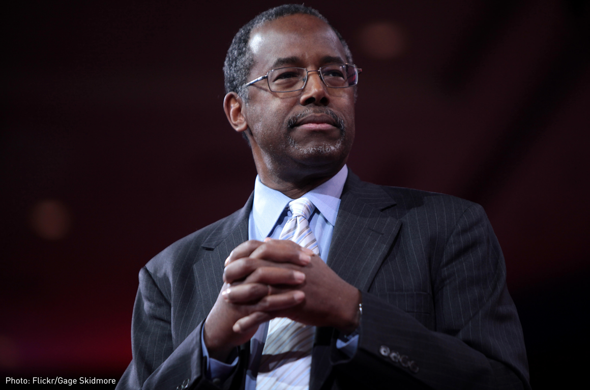 Does Dr. Ben Carson Believe in Housing and Urban Development’s Fair