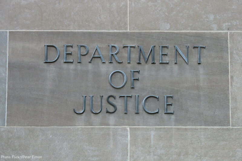 Department of Justice building