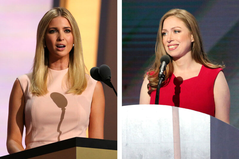 Chelsea Clinton and Ivanka Trump