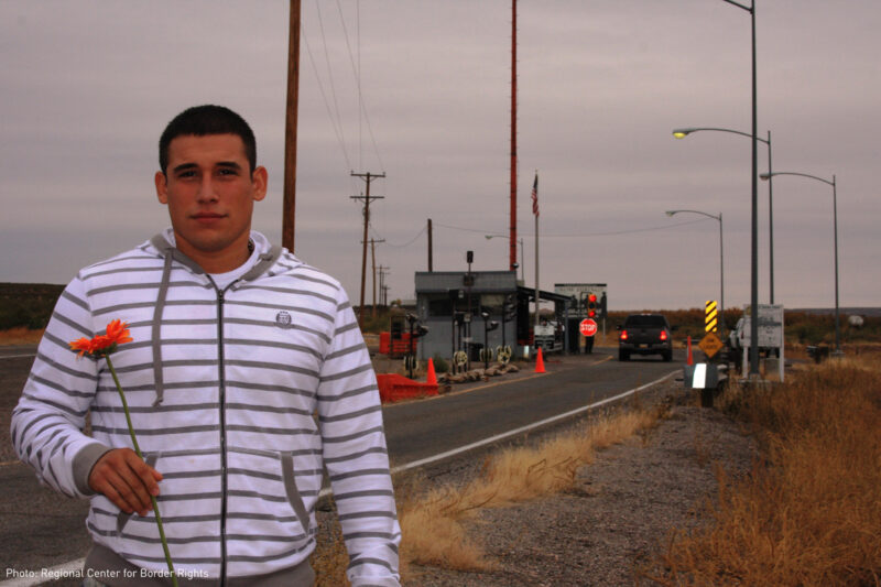 Jorge Hatch at Border Checkpoint