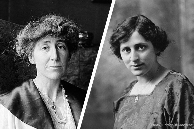 Jeannette Rankin and Crystal Eastman