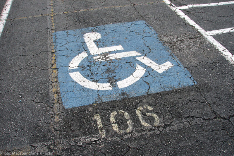 Disability Parking Spot