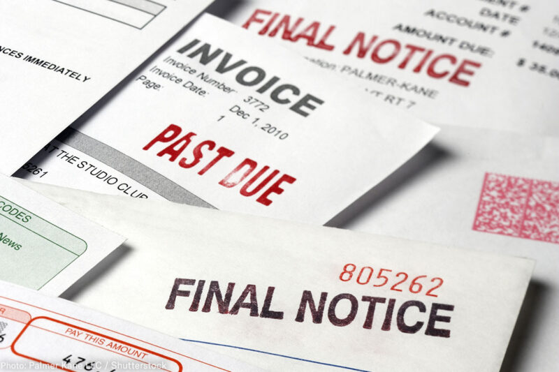 Final Notice Bills