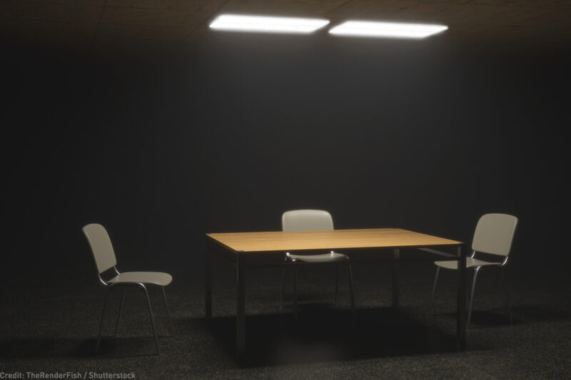 interrogation room