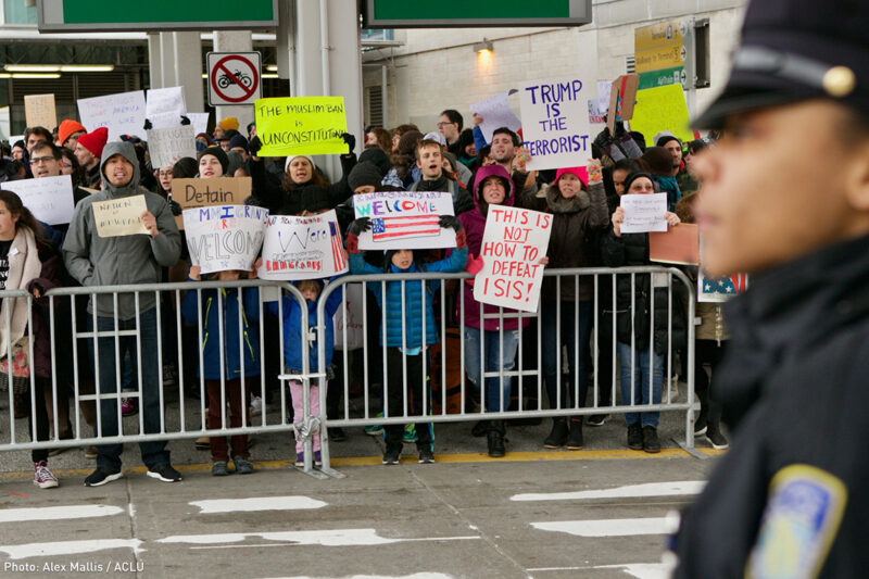 JFK Protest