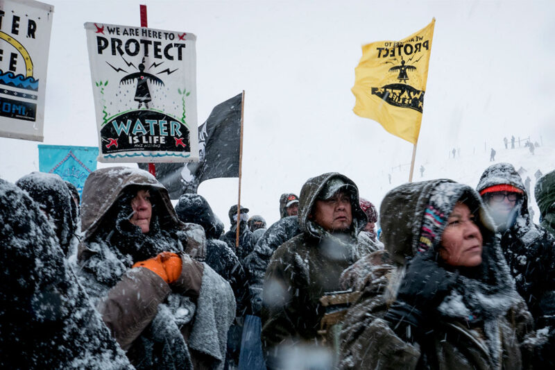 Standing Rock winter