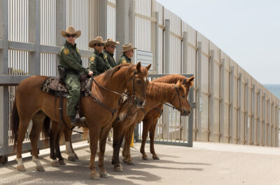 CBP Officers at the border