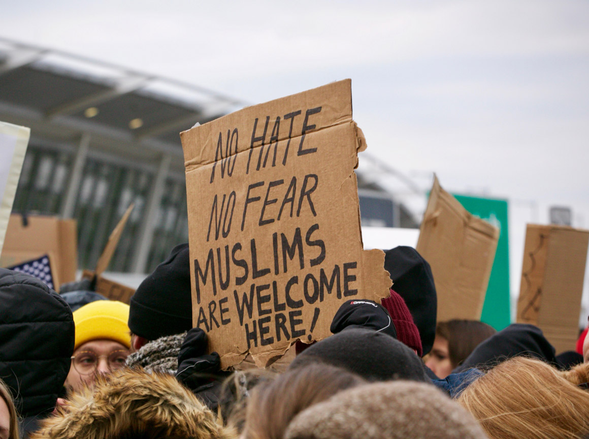 Muslim Ban Sign