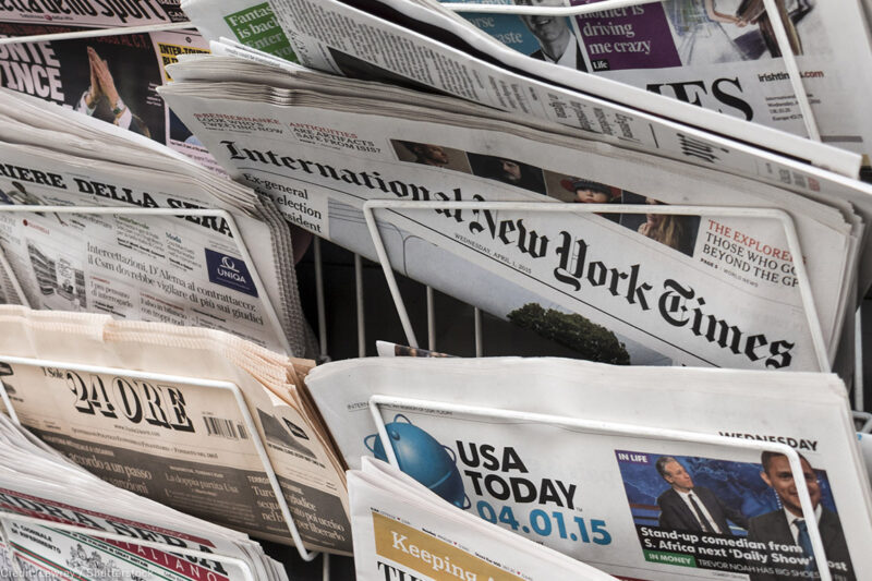 Newspaper Stand