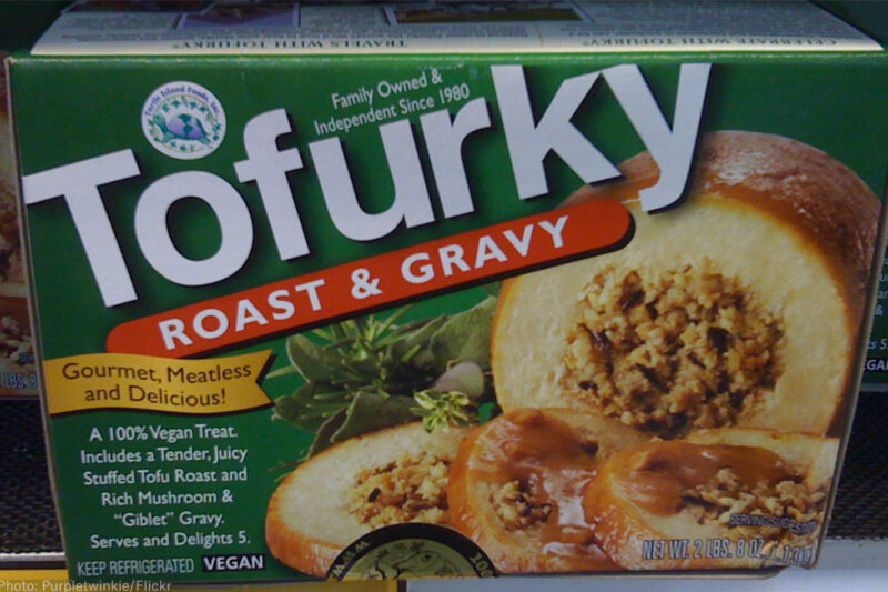 Tofurky box