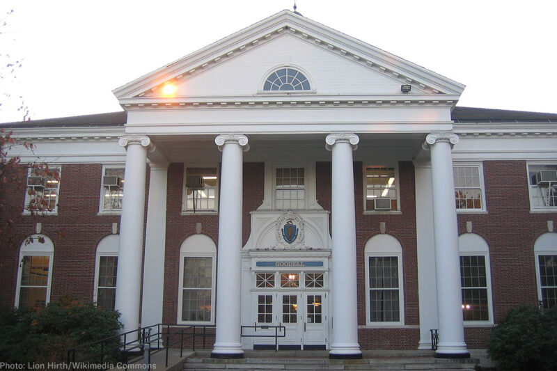 Goodell Hall at UMass Amherst