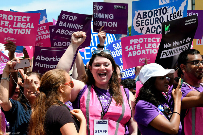 Demonstration for abortion access