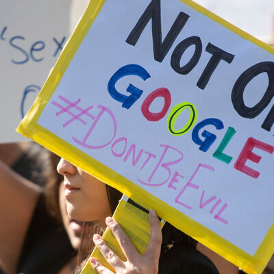 Workers protest against Google's handling of sexual misconduct allegations