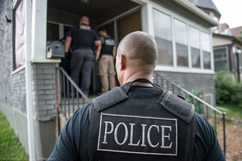 Police Outside Home