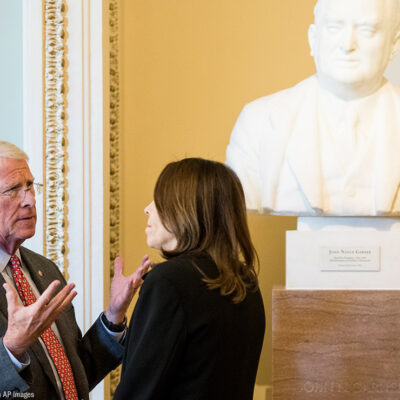 Sen. Roger Wicker, R-Miss. and Sen. Maria Cantwell, D-Wash.