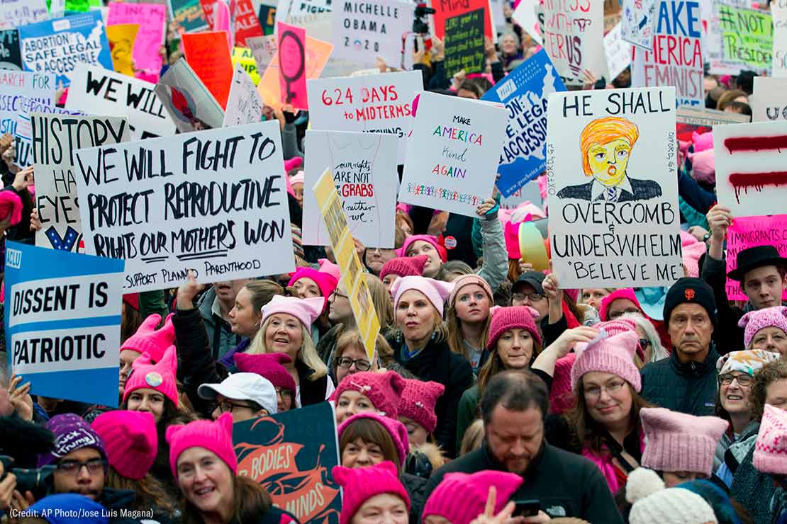 The National Archives Doctored A Women’s March Photo Critical of Trump ...