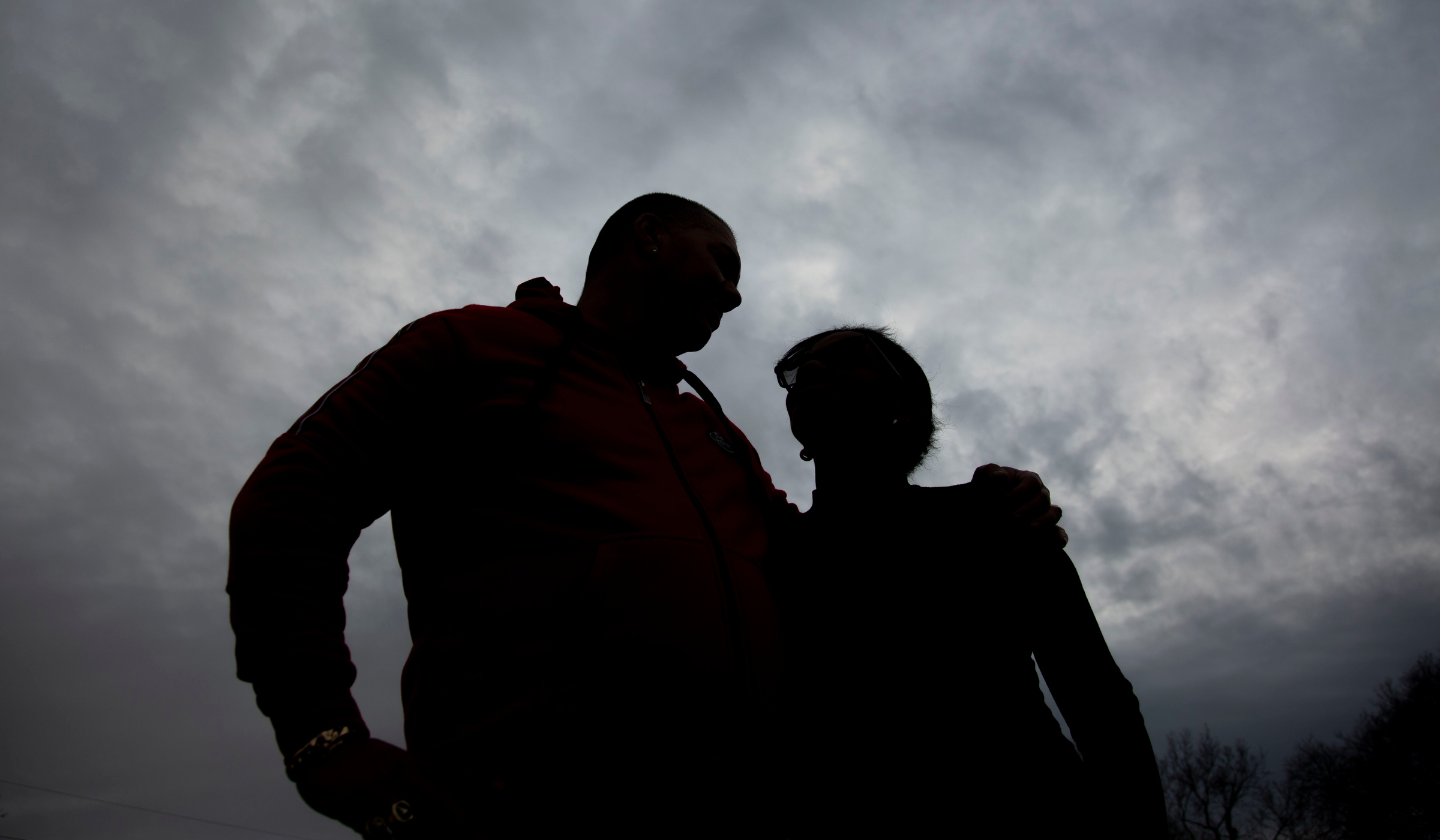 Alma and Antonio, two former workers for Noah's Ark Processing, near Hastings, NE. Calla Kessler for the ACLU.