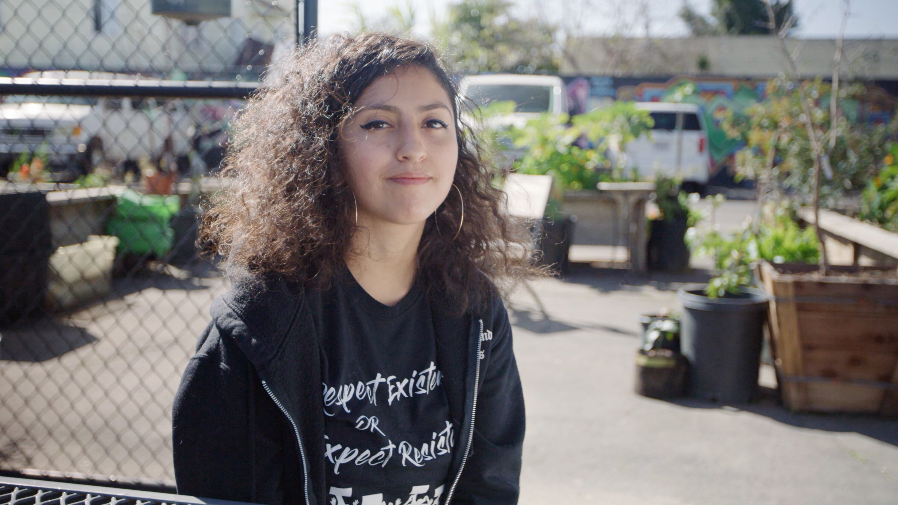 Nalya Rodriguez of the Youth Justice Coalition in Los Angeles