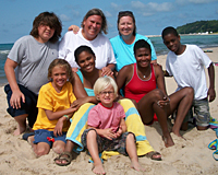 A photo of Theresa Bassett and Carol Kennedy