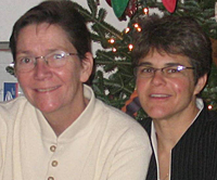 A photo of JoLinda Jach and Barbara Ramber