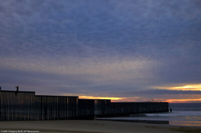 The U.S.-Mexico border.