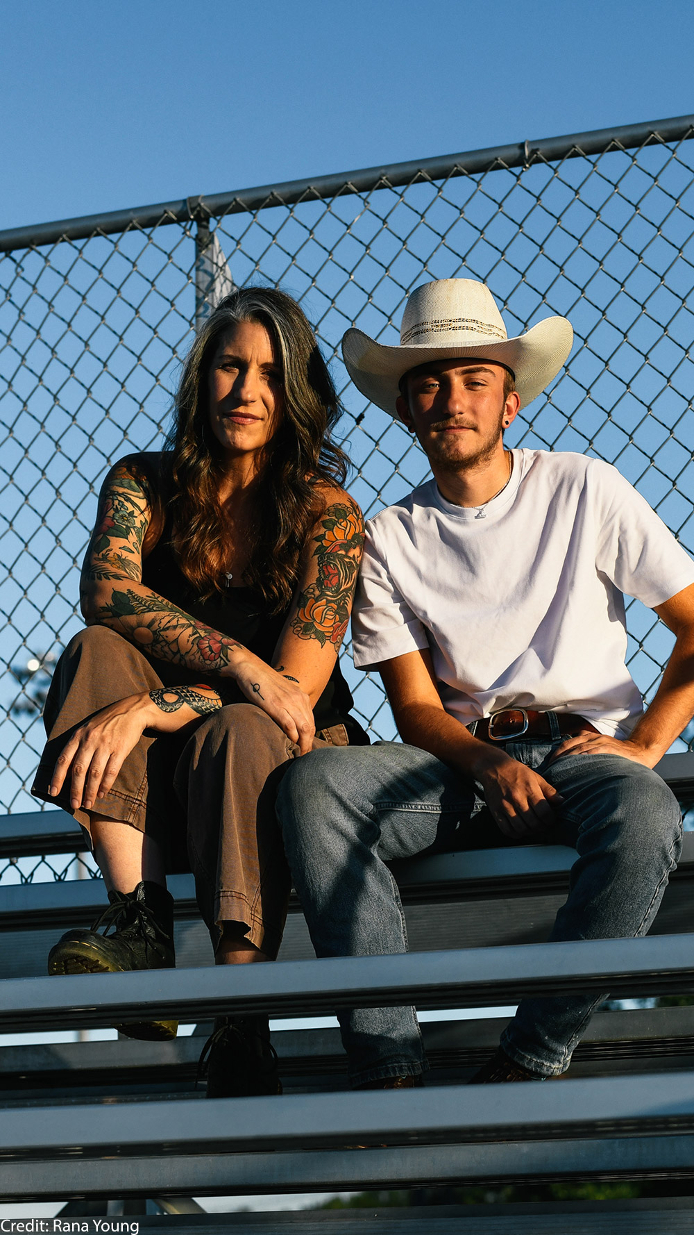 Dylan Brandt and his mother Joanna.