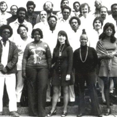 A portrait of individuals who were part of the Freedom House.